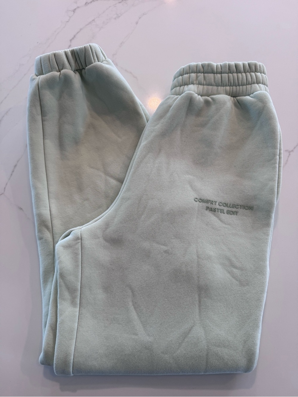 Pastel Mint Kids Jogger Sweatpants - Cozy Everyday Comfort